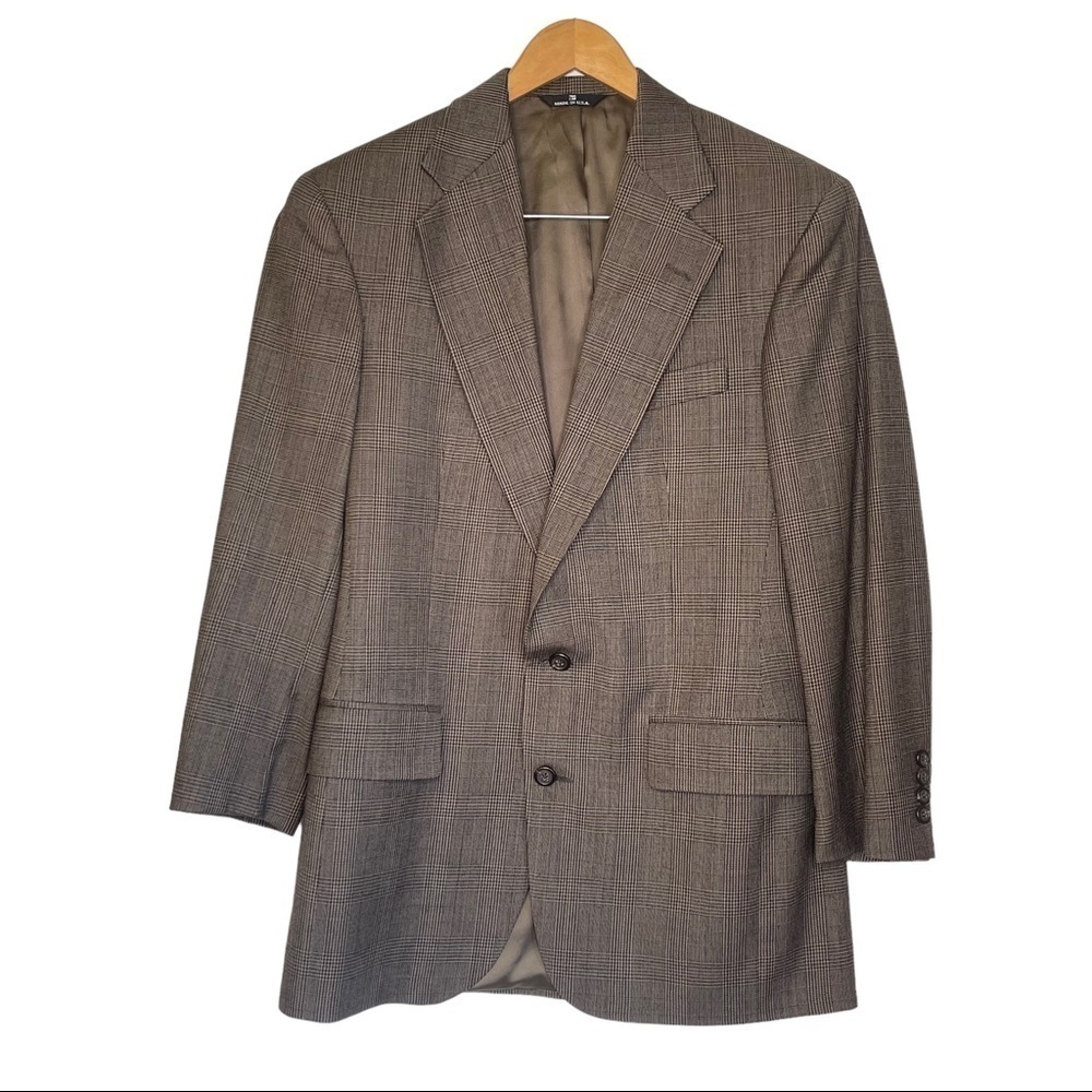 Polo Mens University Club Ralph Lauren Blazer Sz 43 R Wool Business Career